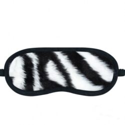 Venda arredondada zebra em pelúcia  - La pimienta